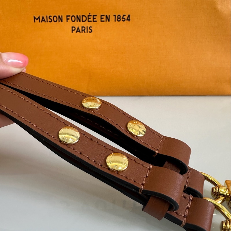 LV 水桶包 焦糖色 老花-16