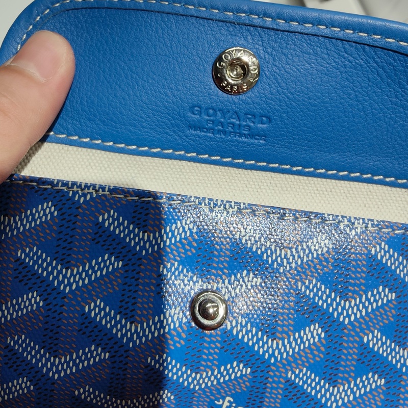 Goyard 藍色mini anjou tote雙面手提包-8