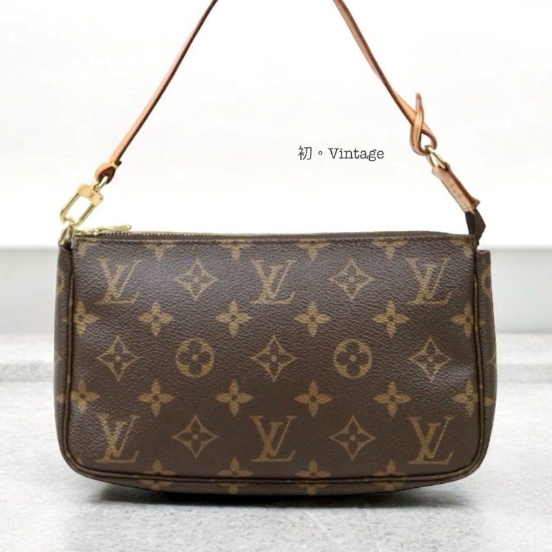 LV老花麻將包 (大)/腋下包/手提包-0