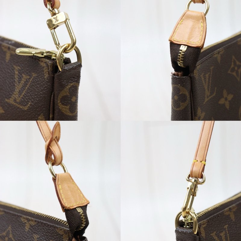 LV老花麻將包 (大)/腋下包/手提包-3