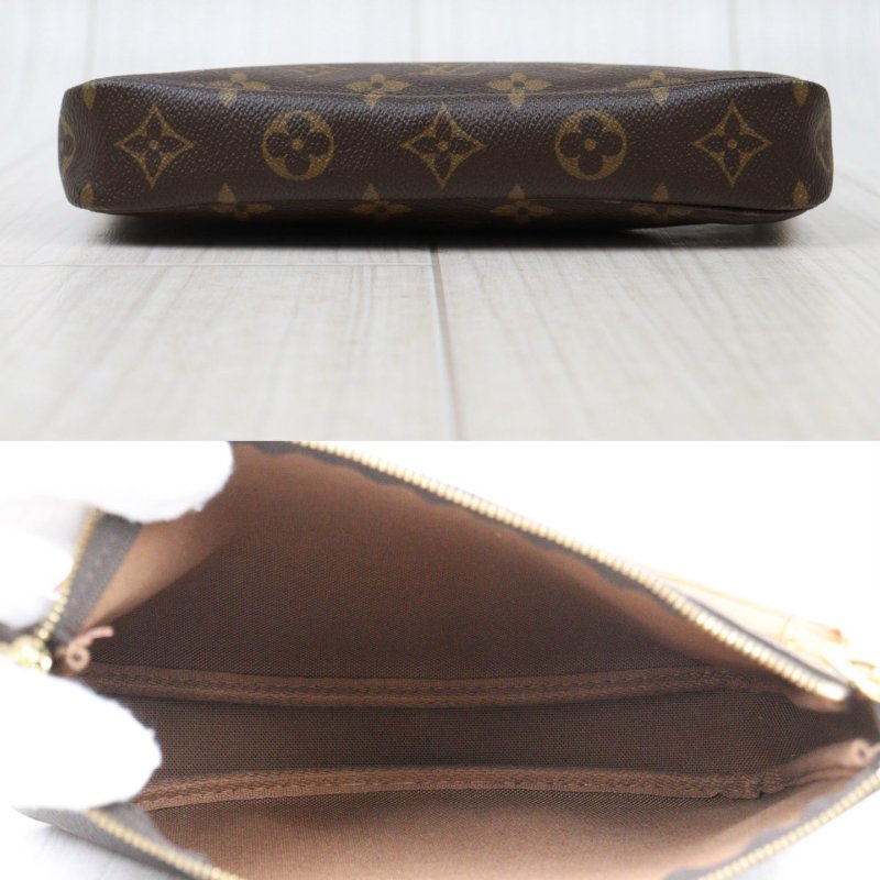 LV老花麻將包 (大)/腋下包/手提包-5