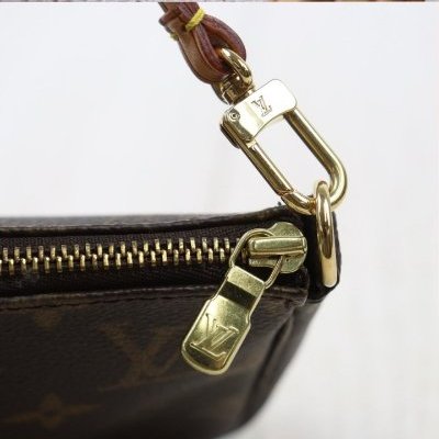 LV老花麻將包 (大)/腋下包/手提包-9