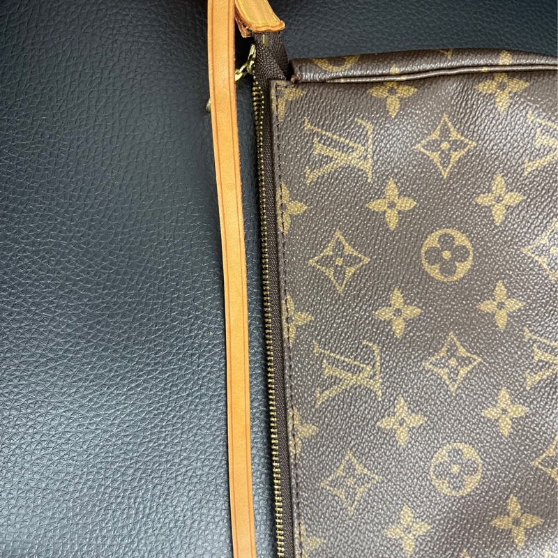 LV老花麻將包 (大)/腋下包/手提包-10