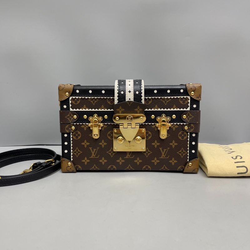 LV Petite Malle老花限量款硬盒子-0