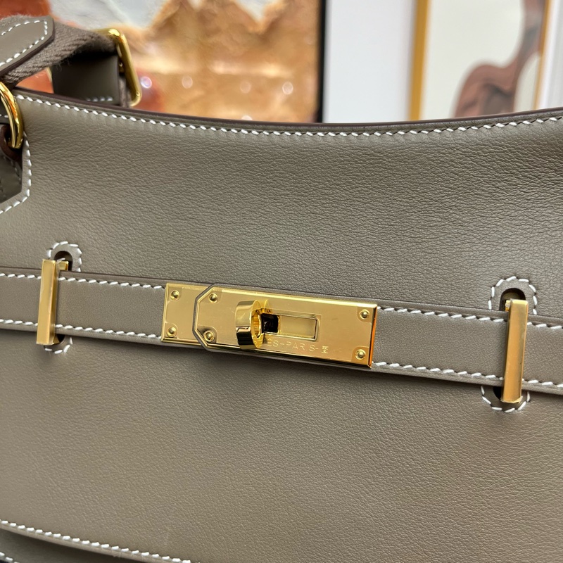 Hermes Mini swift jypsiere b stamp 迷你吉普賽 大象灰 金扣 全套有單🤎-1