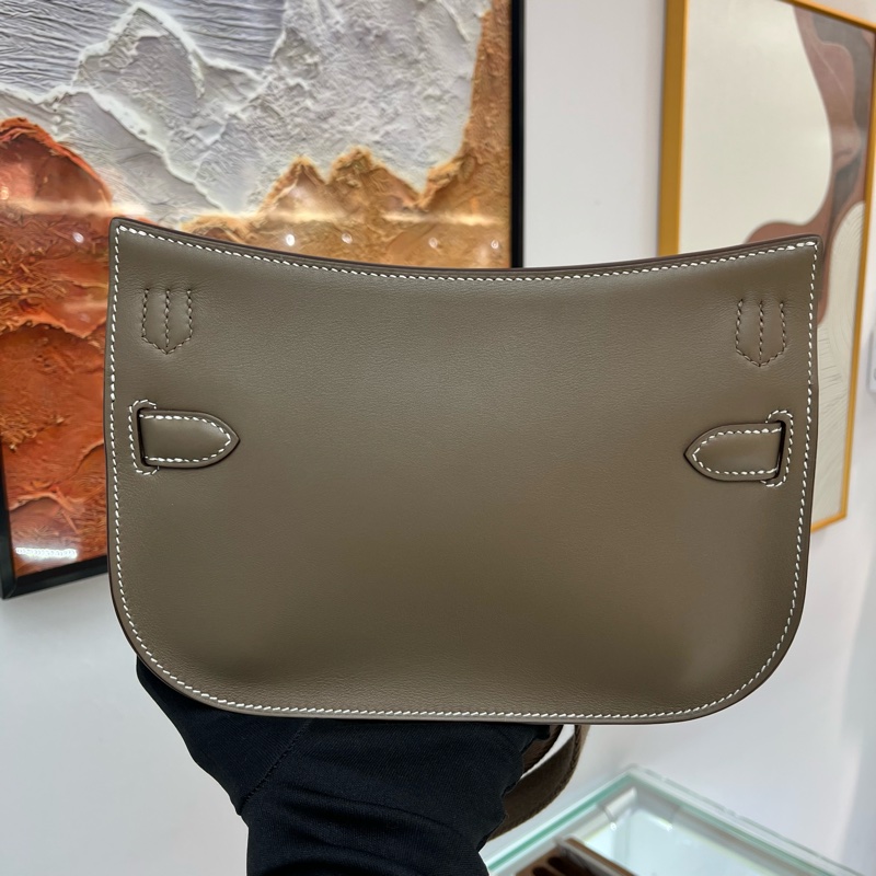 Hermes Mini swift jypsiere b stamp 迷你吉普賽 大象灰 金扣 全套有單🤎-4