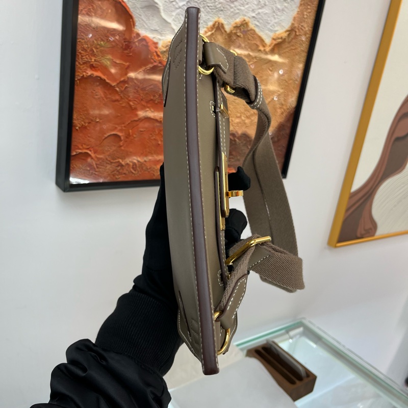 Hermes Mini swift jypsiere b stamp 迷你吉普賽 大象灰 金扣 全套有單🤎-6