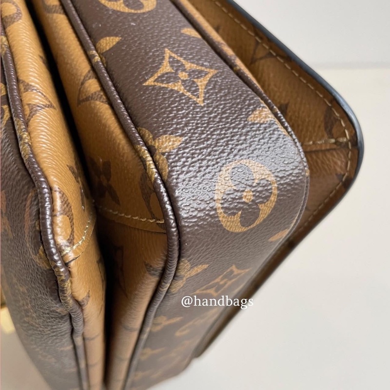 LV Monogram Pochette Metis 雙色 撞色 拚色 郵差包 斜背包 手提包 M44876-6