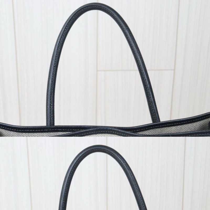 Hermes Garden Party 36 花園派對/白色布面手提包/帆布包-5