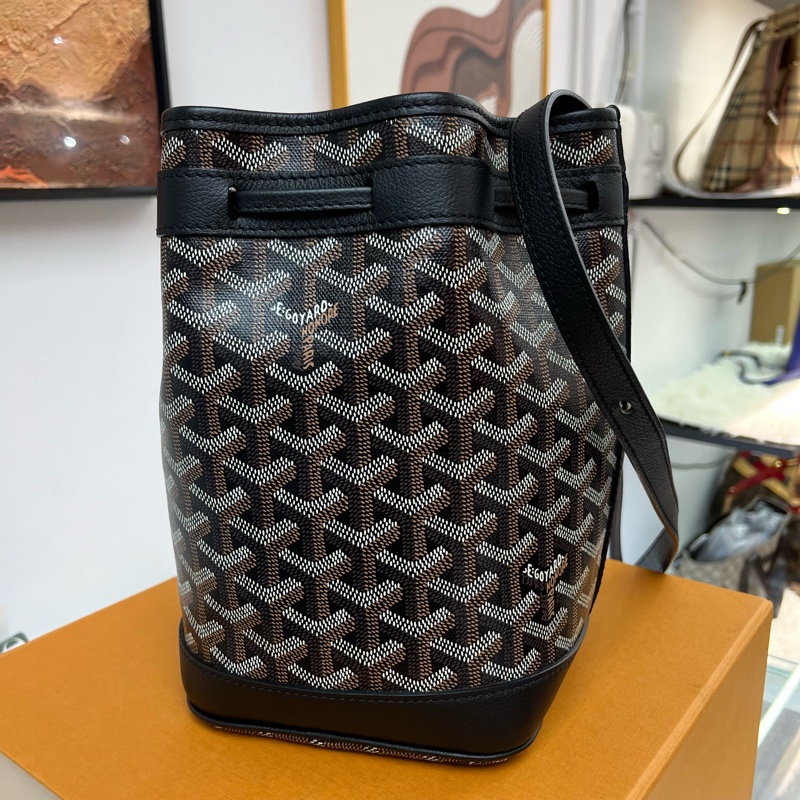 Goyard 黑色抽繩水桶包 2020年🖤-2