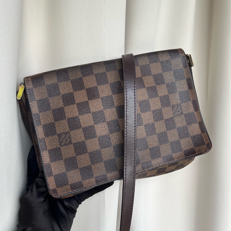 LV N51255 棋盤格 王妃包 大熱門款 斜背包 單肩包 男女通用-0