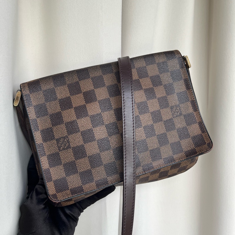 LV N51255 棋盤格 王妃包 大熱門款 斜背包 單肩包 男女通用-1