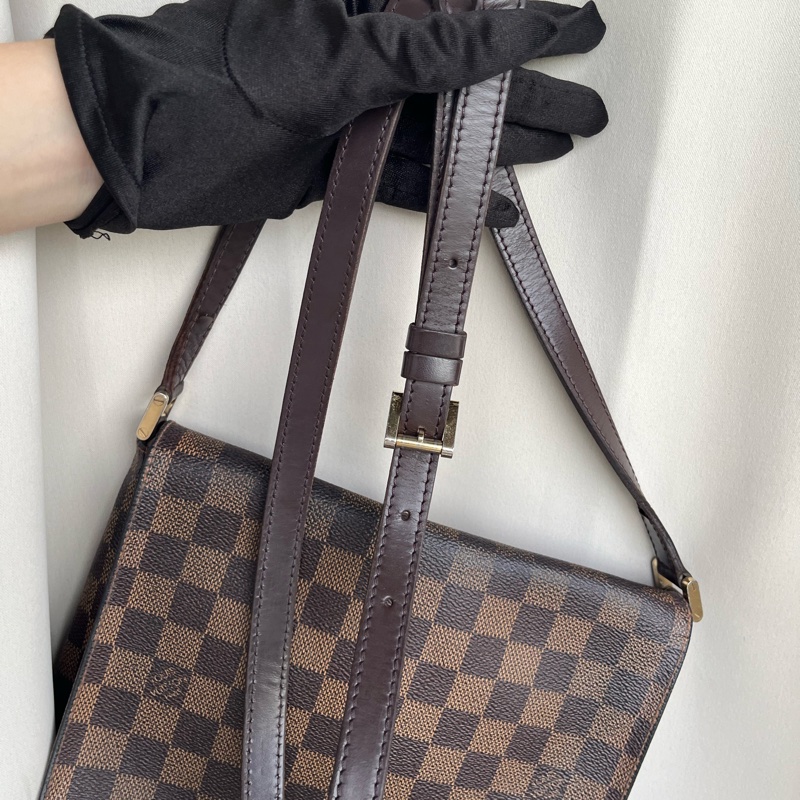 LV N51255 棋盤格 王妃包 大熱門款 斜背包 單肩包 男女通用-10