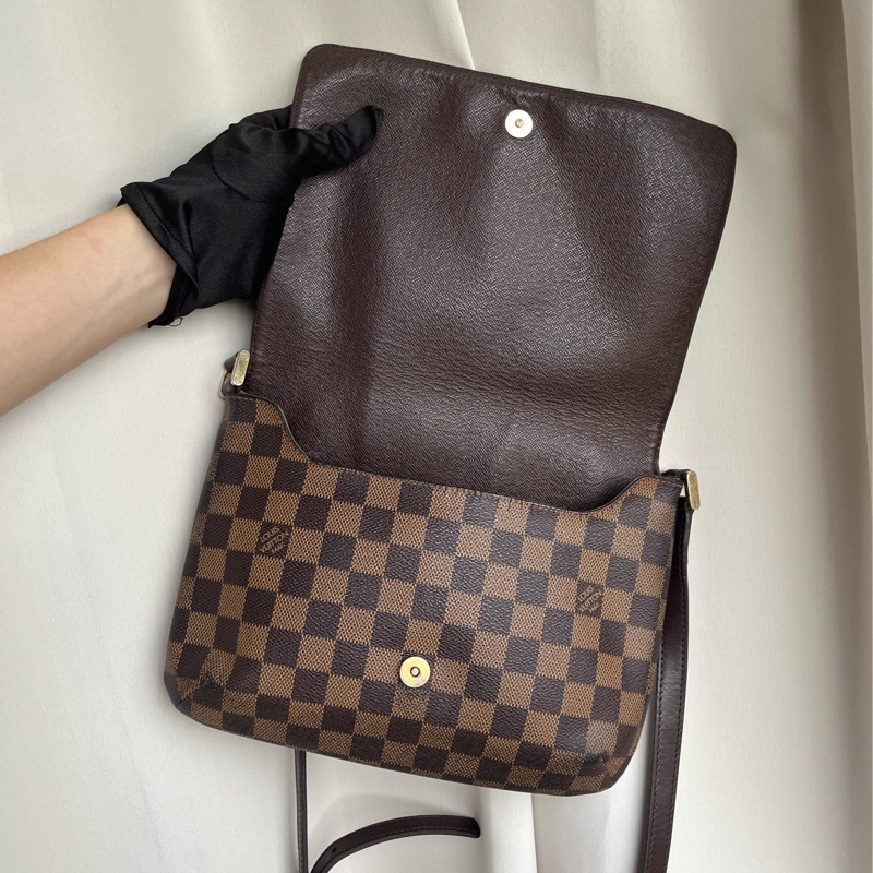 LV N51255 棋盤格 王妃包 大熱門款 斜背包 單肩包 男女通用-11