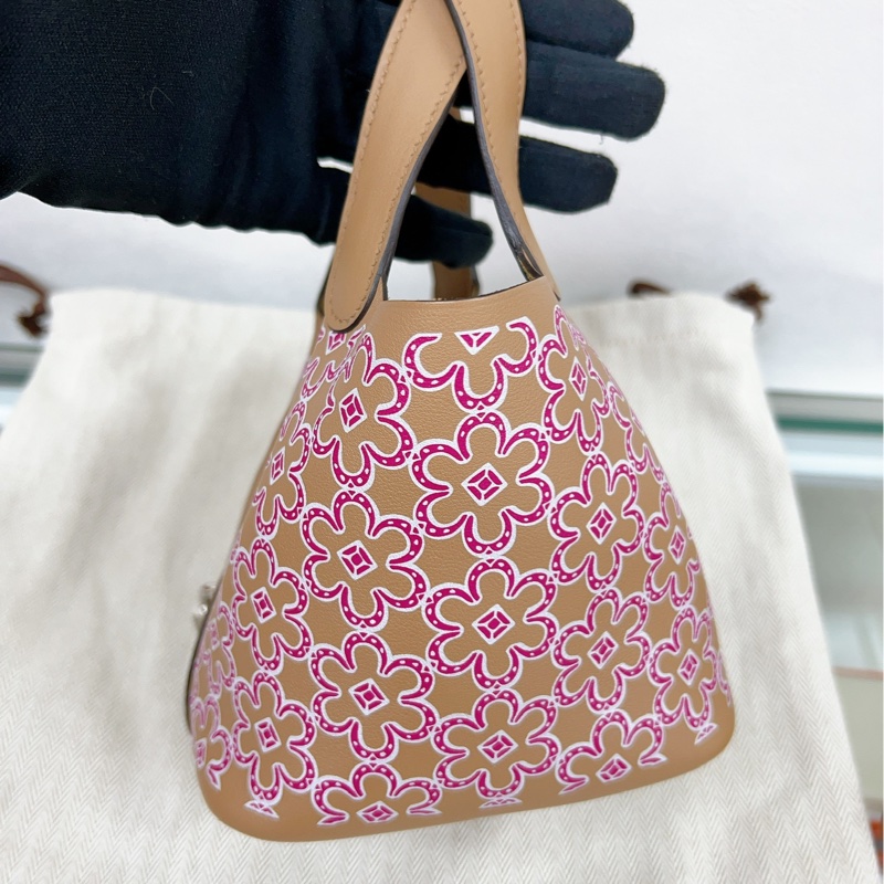 甜價!全新✨Hermes picotin 14 micro 菜籃子 lucky daisy-3