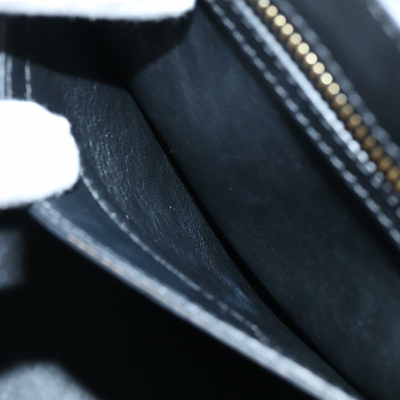 【日本直送】CELINE Trapeze 手提包 絨面革 2way 黑色 卡其色 Auth 76216-19