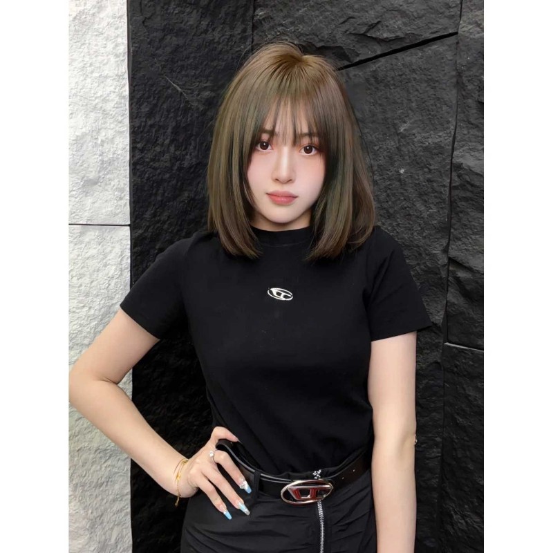 DIESEL 光面大D扣皮帶 男女同款 100cm-6