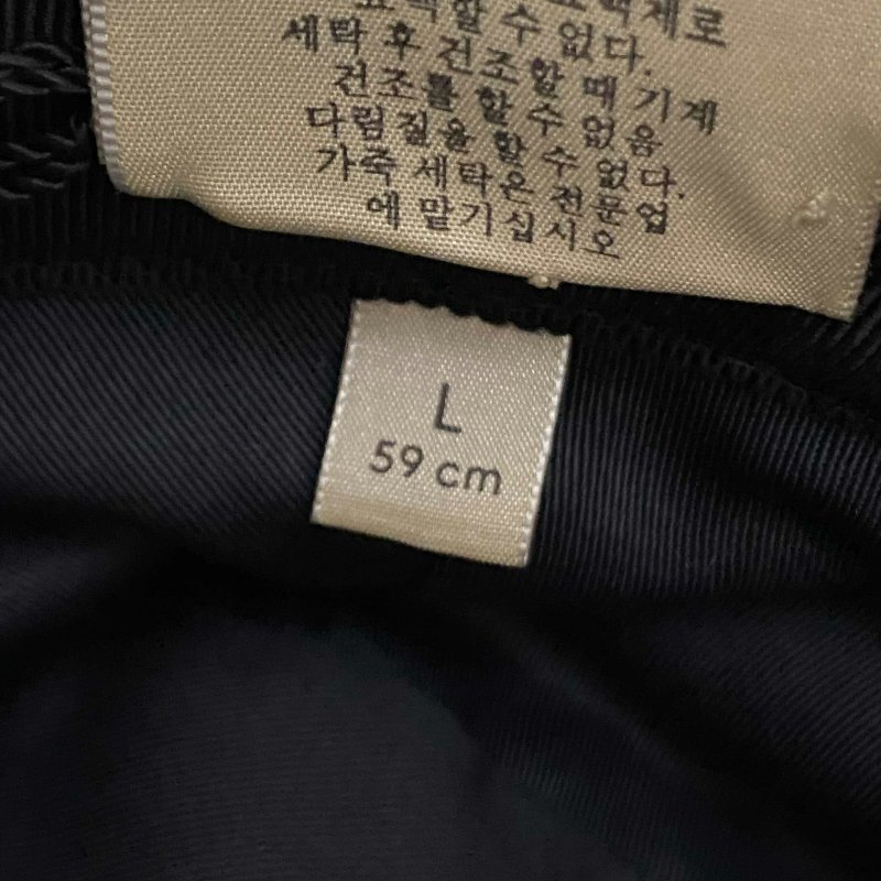 GUCCI 古馳雙G LOGO帆布漁夫帽 黑老花 老花帆布 漁夫帽 水桶帽 老帽 帽子 草帽 遮陽帽 帆布帽 戶外帽-10