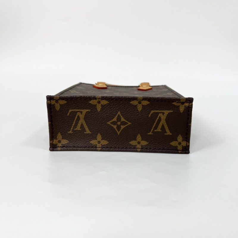 LV 老花 mini tote小琴譜 手提單肩斜挎包-2