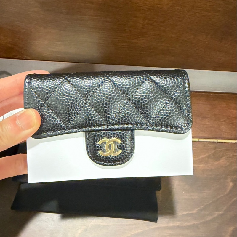 Chanel 香奈兒 卡夾 卡包 經典 翻蓋 卡夾包-1