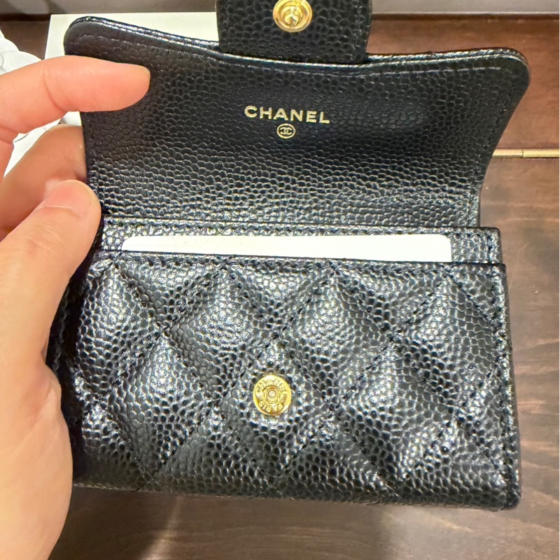 Chanel 香奈兒 卡夾 卡包 經典 翻蓋 卡夾包-3