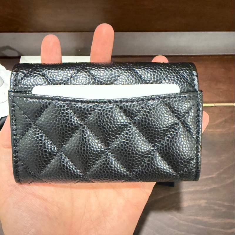 Chanel 香奈兒 卡夾 卡包 經典 翻蓋 卡夾包-11