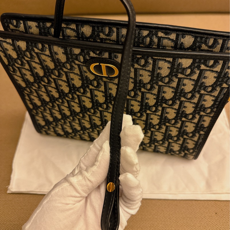 Dior 蒙田系列30 Montaigne 經典老花 手拿包/洗漱包-5