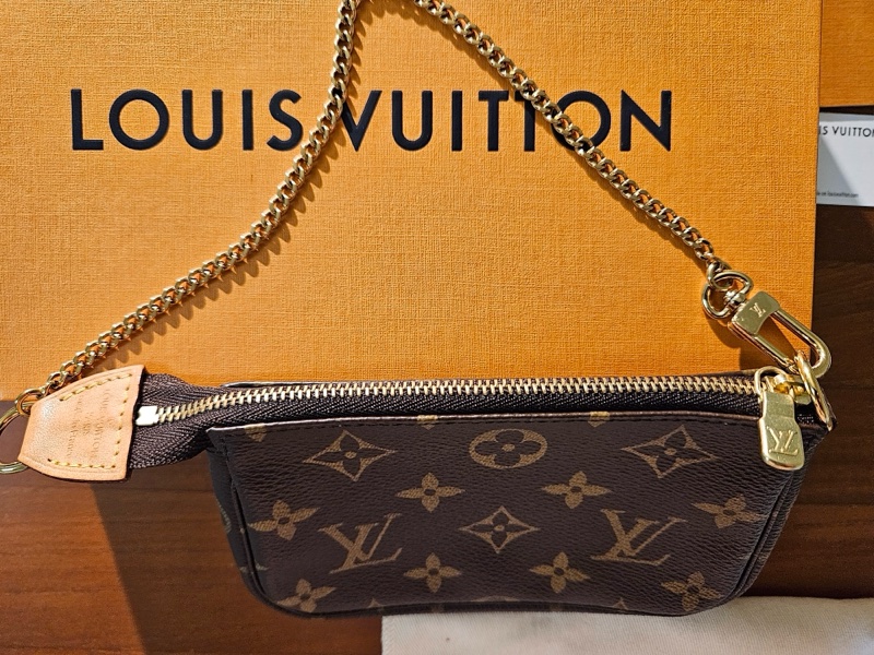 LV M58009 Mini Pochette Accessoires 老花迷你麻將包-13