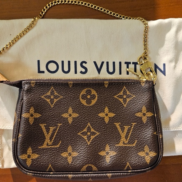 LV M58009 Mini Pochette Accessoires 老花迷你麻將包-15