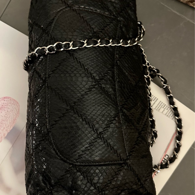 Chanel 蛇皮 flag bag   iv Prada-9