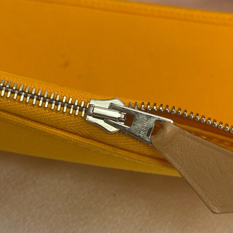 Hermes 愛馬仕 Herbag 31 橙色/焦糖色牛皮-12