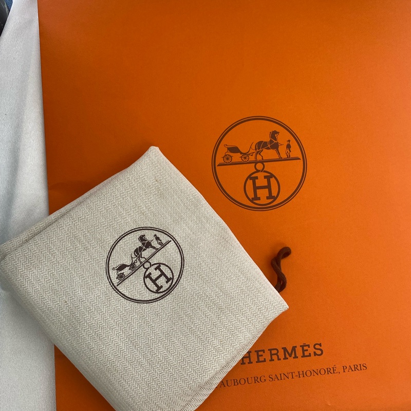 Hermes 愛馬仕 Herbag 31 橙色/焦糖色牛皮-25