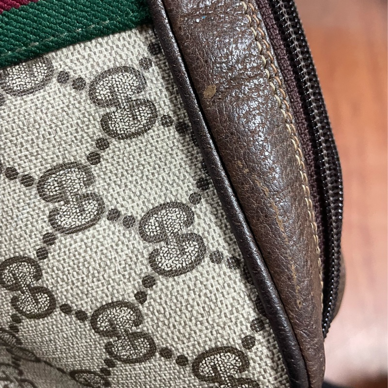 衝評價降價出Gucci 經典GG老花紅綠條紋包-26