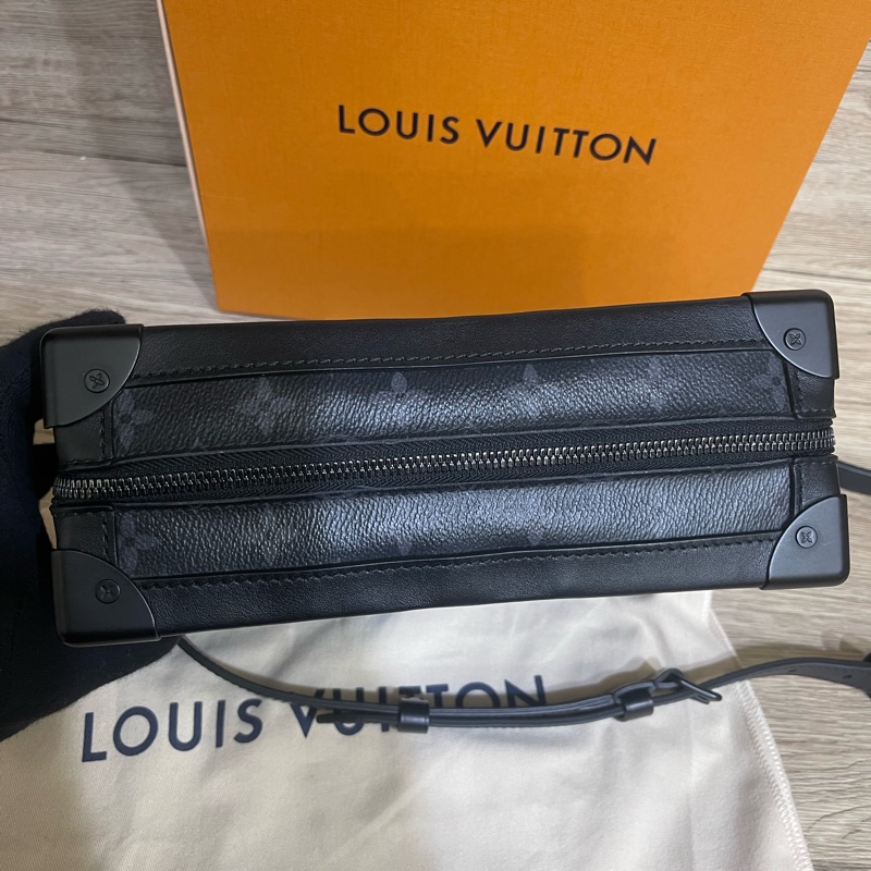 半價五折出售‼️Lv Soft Trunk黑色箱包（台灣專櫃購入）-16