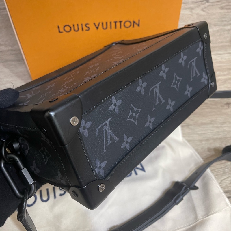 半價五折出售‼️Lv Soft Trunk黑色箱包（台灣專櫃購入）-18