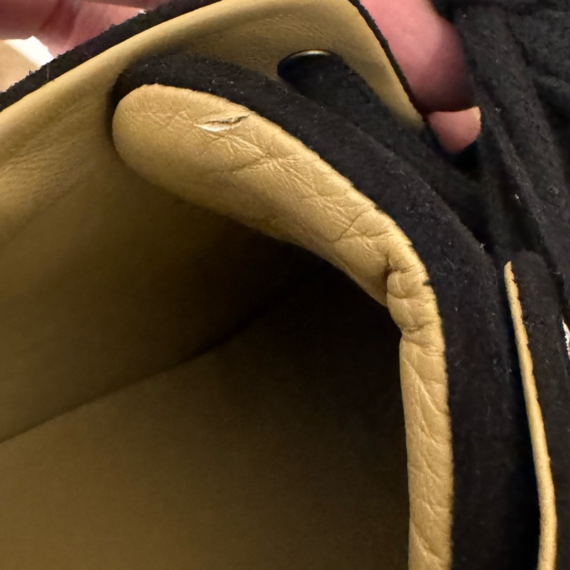 Hermes 絕版翅膀 麂皮 帆布鞋-18