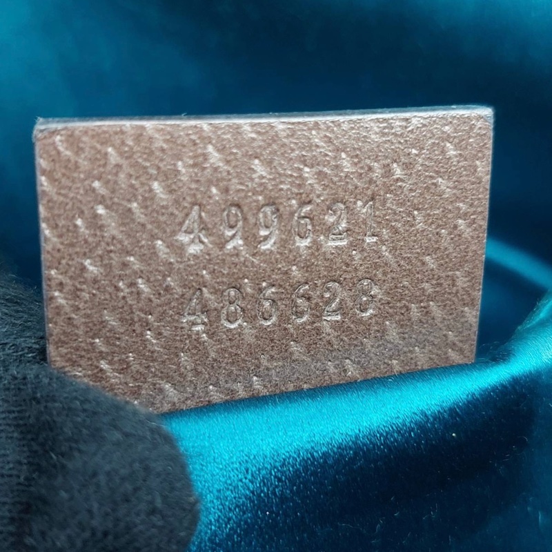 GUCCI OPHIDIA GG LOGO 經典綠紅綠織帶斜背貝殼斜側包精品時尚-11