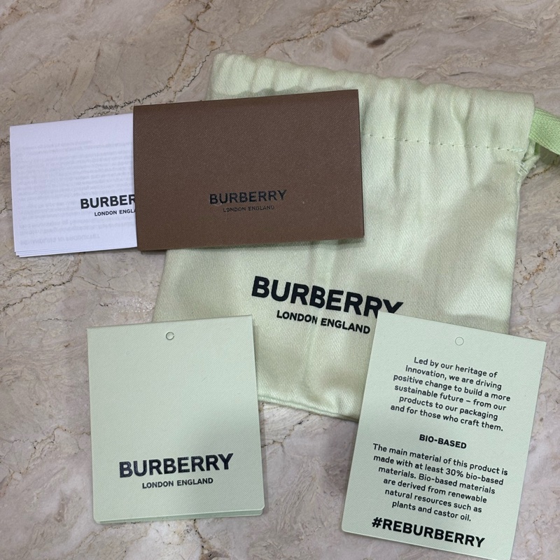 burberry 經典格紋帆布零錢袋對開短夾-8