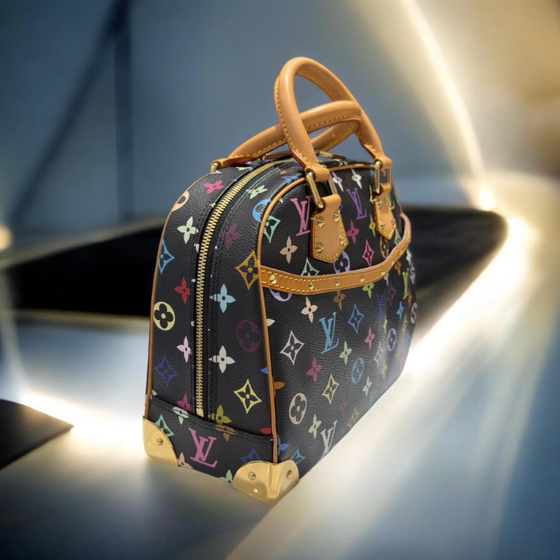 LV 黑彩村上隆小珍包-1