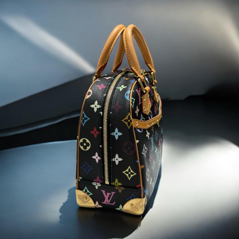 LV 黑彩村上隆小珍包-2