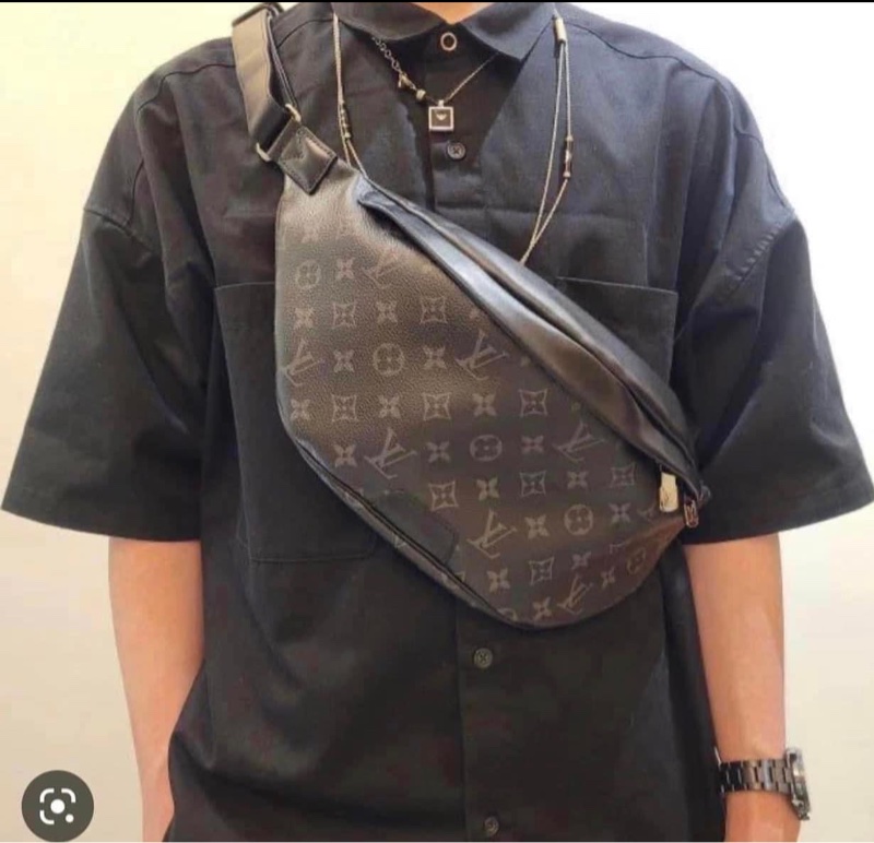 Lv黑老花腰包(台灣專櫃購入配件齊全❣️)-6