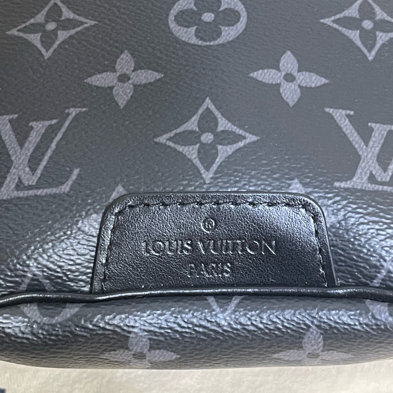 Lv黑老花腰包(台灣專櫃購入配件齊全❣️)-8