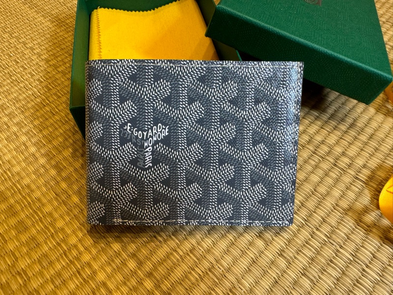 Goyard 八卡短夾 灰色Victoire 全新-0