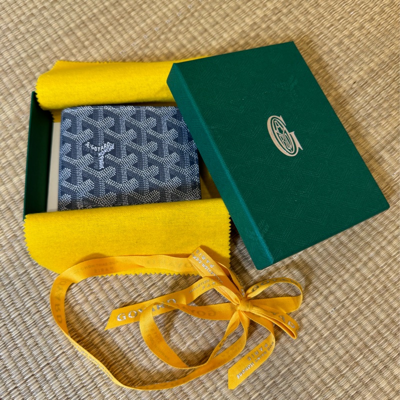 Goyard 八卡短夾 灰色Victoire 全新-5