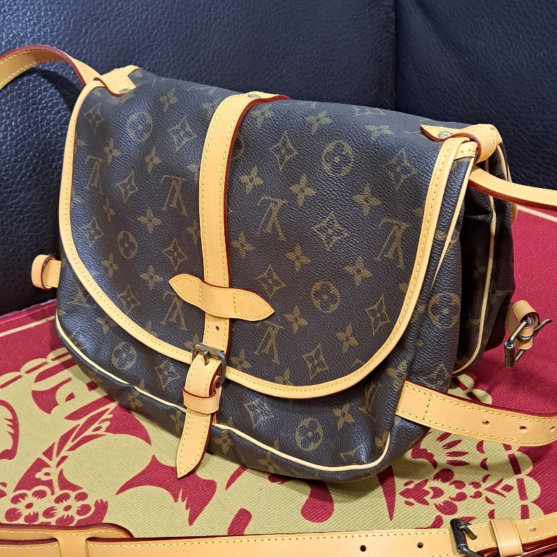 日本特優二手/LV双子星側背包/有30、35兩款-9