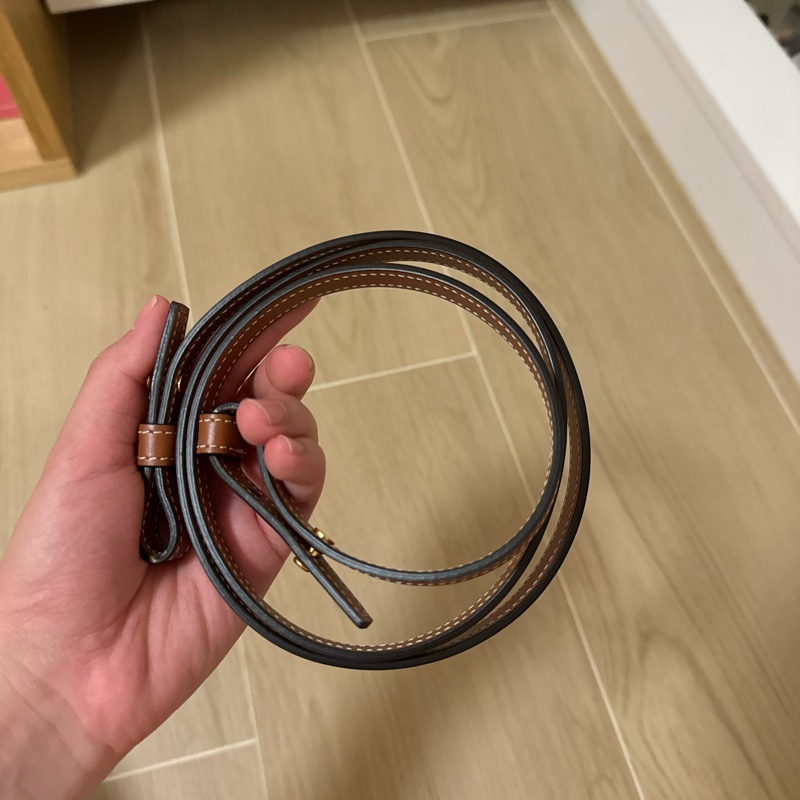 Celine TRIOMPHE帆布迷你型直式CABAS手袋 純白色-15