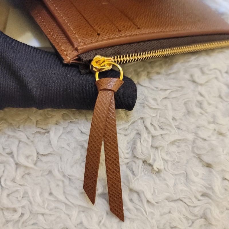 LV M62472 VICTORINE 三折釦式錢包短夾(咖啡色)-24