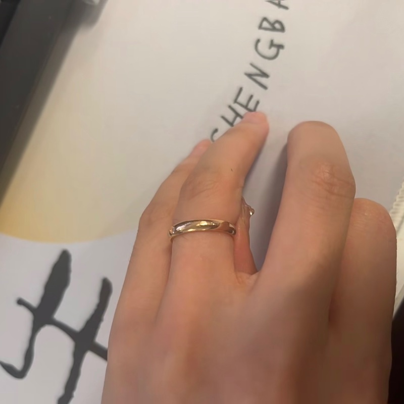 CARTIER 卡地亞1895系列 18K玫瑰金戒指 51碼（誠可議）-6