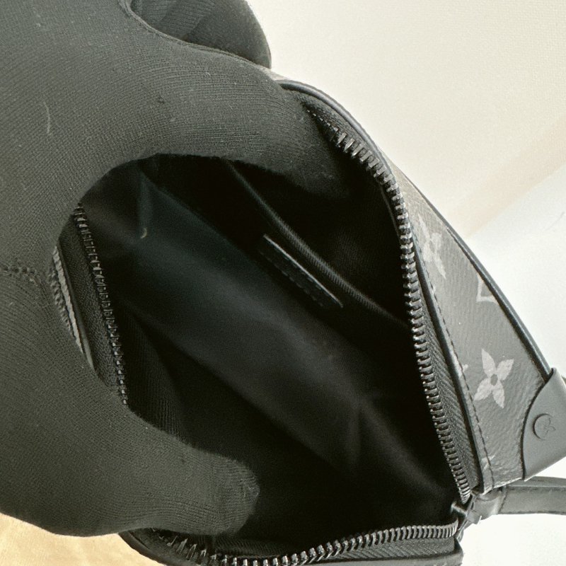 Louis Vuitton Mini Soft Trunk 經典帆布印花拉鍊肩背方包 M44735-12