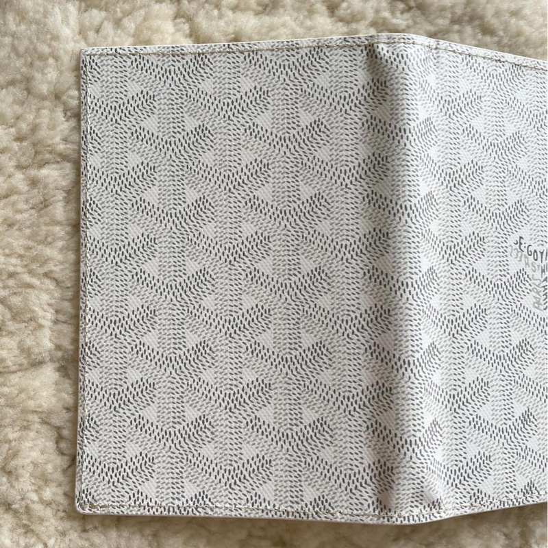 goyard 護照夾 全新 白色-19